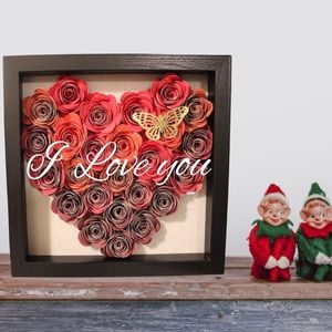 Flowers 🌺 Shadow box ❤️